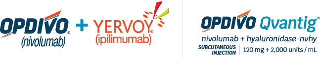 OPDIVO® (nivolumab) + YERVOY® (ipilimumab) logo