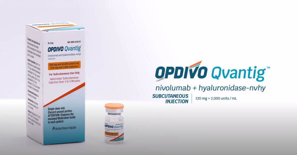 OPDIVO Qvantig™ (nivolumab+hyaluronidase-nvhy) subcutaneous dosing video