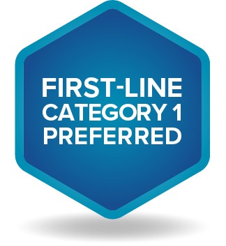 First-line category 1 preferred badge